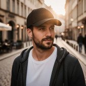 Кепка coFEE Cool feeling, колір чорний - 4221.3 CO