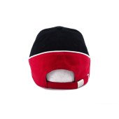 Кепка coFEE New wedge, колір чорний/білий/червоний - 4240-3 CO