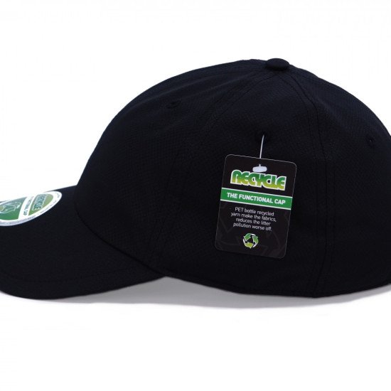 Кепка RECYCLED, колір чорний - 4270.3 CO