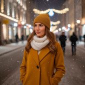 Шапка coFEE Primary band, колір гірчичний - CO3008.28