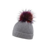 Шапка coFEE Rainbow, колір сірий - CO3056.7