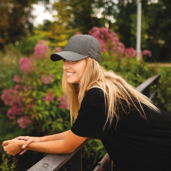 Кепка coFEE Perforated, колір сірий - CO4260.7