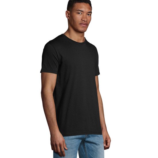 Футболка чоловіча ATF Leon, колір насичений чорний - 032723093XL Футболка чоловіча ATF Leon, колір насичений чорний - 032723093XL