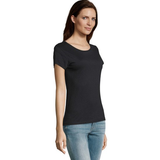 Футболка жіноча RTP Tempo 185, колір насичений чорний - 03257309L
