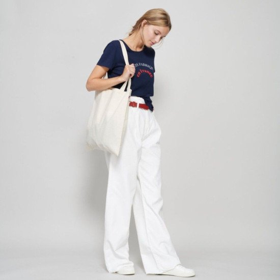 Сумка-шопер з довгими ручками ATF Thomas, колір білий - 03643102TUN