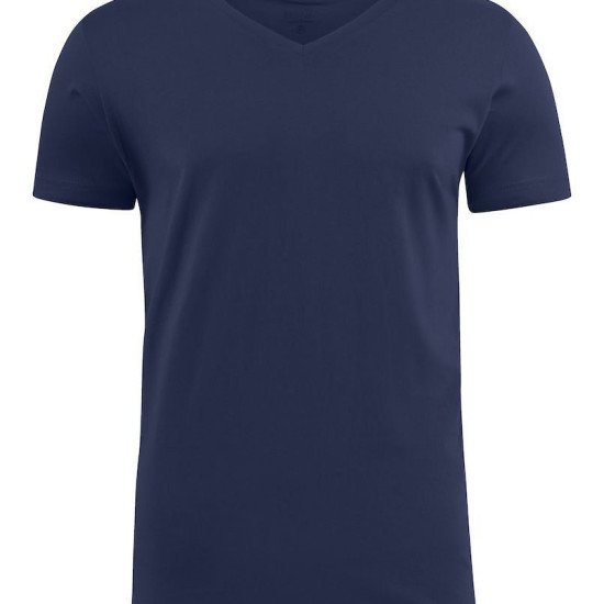 Футболка чоловіча James Harvest American V, колір темно-синій - 2134018600L