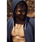 Худі на блискавці чоловіче James Harvest Duke, колір попелястий сірий - 21320231213XL