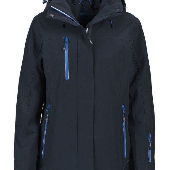 Куртка жіноча James Harvest Islandblock, колір темно-синій - 2121031600XXL