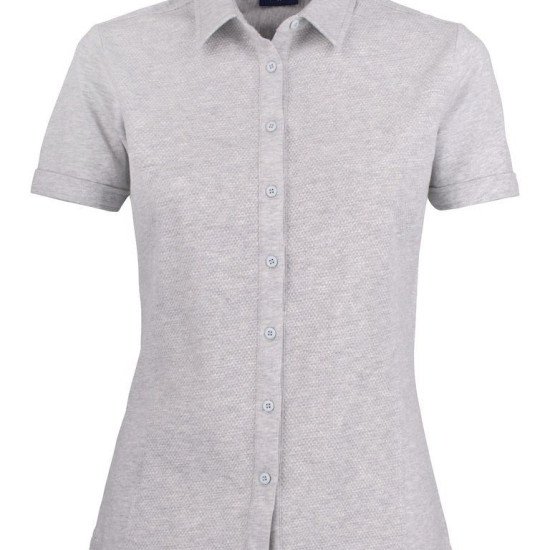 Футболка поло жіноча James Harvest Shellden, колір попільний (JH)  - 2125032121M