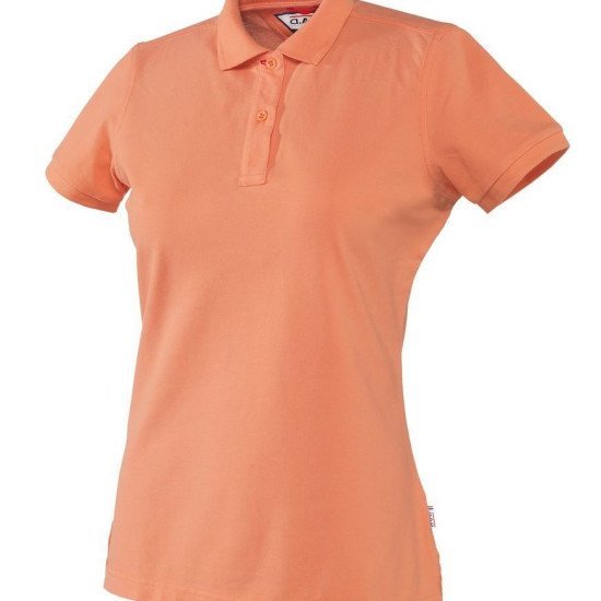 Футболка поло жіноча D.A.D Gifford, колір персиковий - 134057297XS