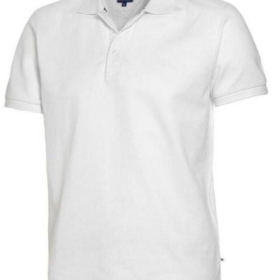 Футболка поло чоловіча D.A.D Eaton, колір білий - 134026100S