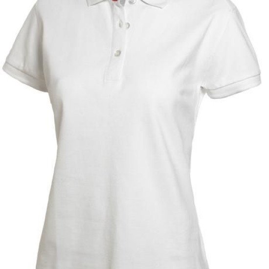 Футболка поло жіноча D.A.D Eaton, колір білий - 134027100S
