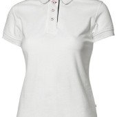 Футболка поло жіноча D.A.D Lynton, колір білий - 134031100S