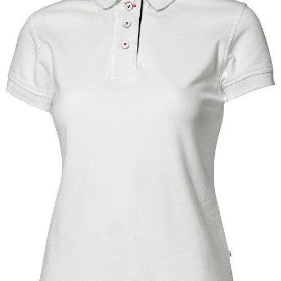 Футболка поло жіноча D.A.D Lynton, колір білий - 134031100S