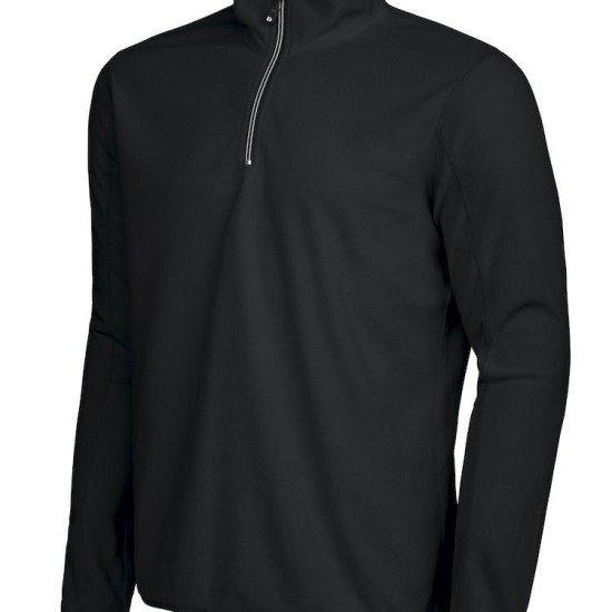 Куртка флісова чоловіча D.A.D Melton Half Zip, колір чорний - 139044990S