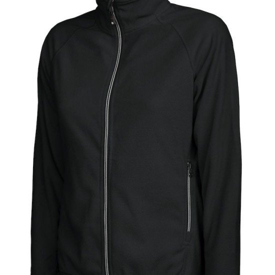 Куртка флісова жіноча D.A.D Melton Full Zip, колір чорний - 139041990S
