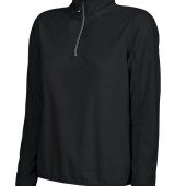 Куртка флісова жіноча D.A.D Melton Half Zip, колір чорний - 139045990S