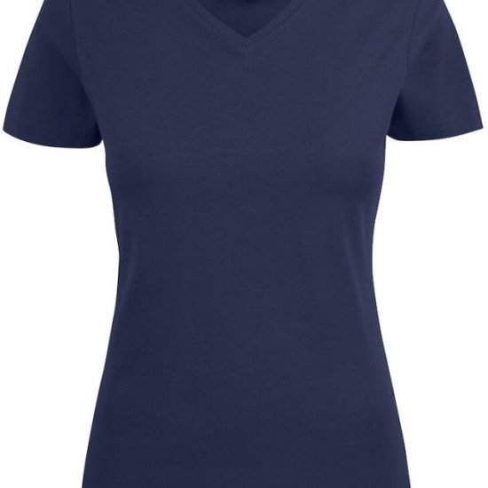 Футболка жіноча Printer Heavy V, колір кобальт - 2264025616XS