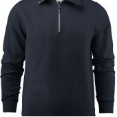 Світшот з коміром-стійкою та застібкою Printer Rounders RSX, колір кобальт - 22620536164XL