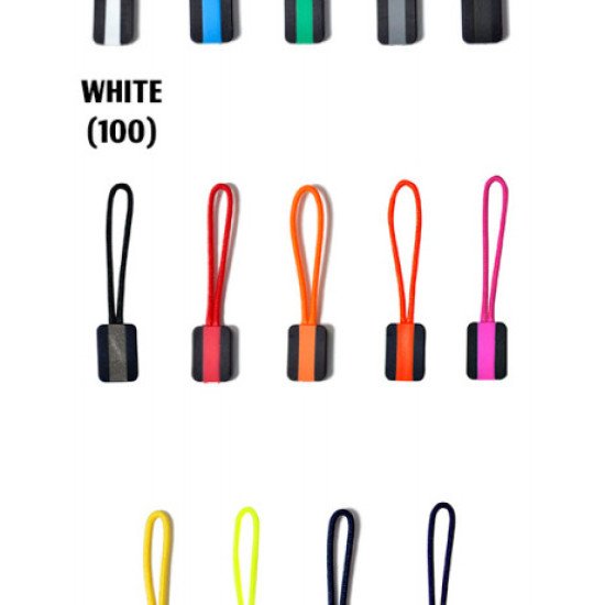 Пулер Printer Zipper Puller 4-Pak, колір білий - 2269000100 Пулер Printer Zipper Puller 4-Pak, колір білий - 2269000100