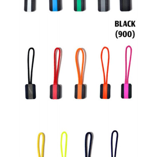 Пулер Printer Zipper Puller 4-Pak, колір чорний - 2269000900