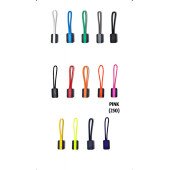 Пулер Printer Zipper Puller 4-Pak, колір рожевий - 2269000250