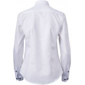 Сорочка жіноча JH&Frost Yellow Bow 51, колір білий/світло-синій - 29051031054XL