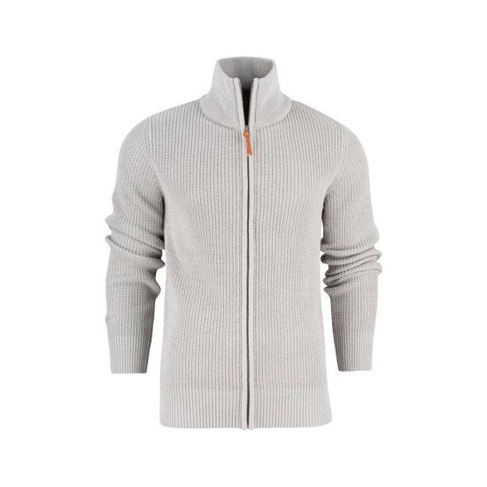 Кардиган на блискавці James Harvest Brockway, колір бежевий - 2112511138L