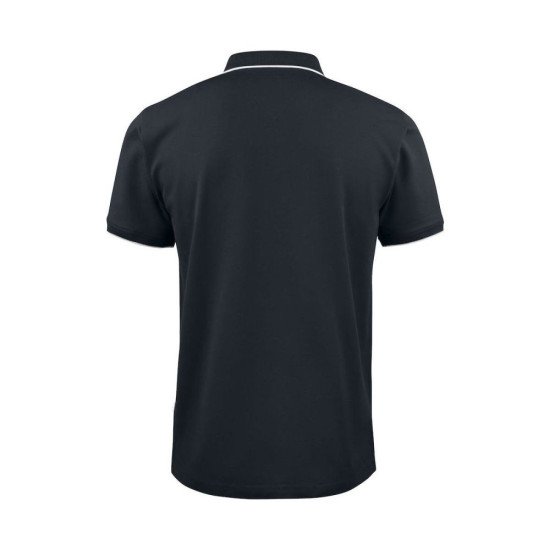 Футболка поло чоловіча James Harvest Greenville Regular Fit, колір чорний - 2135035900L