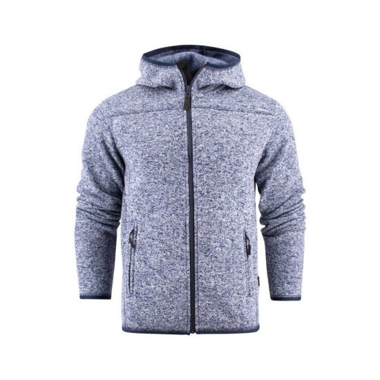 Куртка флісова чоловіча James Harvest Richmond, колір темно-синій меланж - 2132017607S