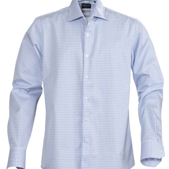 Сорочка чоловіча James Harvest Tribeca, колір світло-синій - 2113032513XL