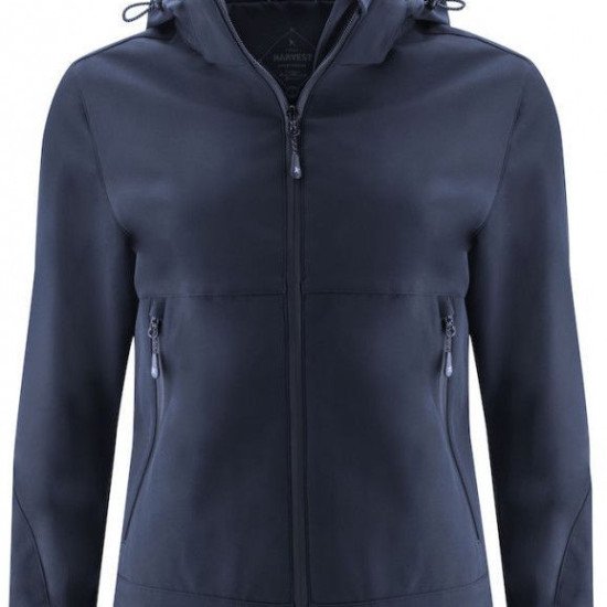 Куртка софтшел жіноча James Harvest Lodgetown, колір темно-синій - 2121040600XS