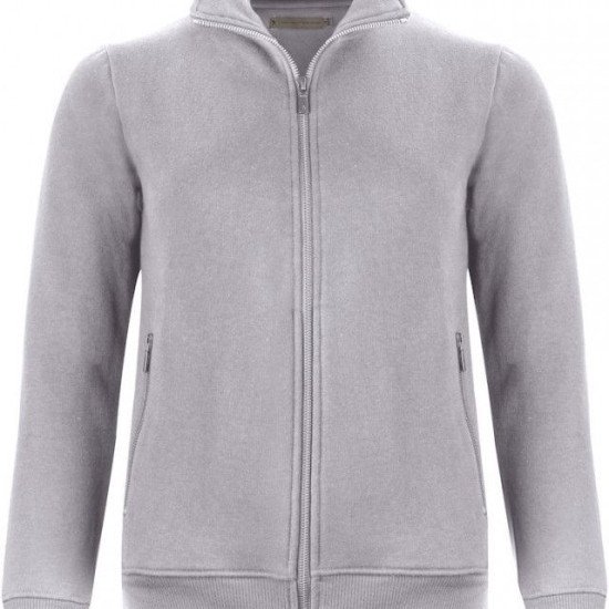 Світшот на блискавці жіночий James Harvest Melville, колір сірий - 2122042120XS