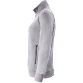 Світшот на блискавці жіночий James Harvest Melville, колір сірий - 2122042120XS