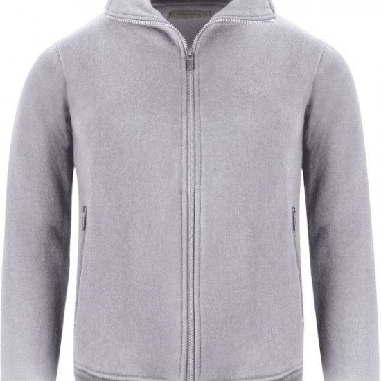 Світшот на блискавці чоловічий James Harvest Melville, колір сірий меланж - 21320261204XL