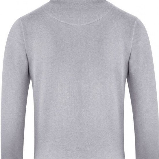 Світшот на блискавці чоловічий James Harvest Melville, колір сірий меланж - 21320261204XL