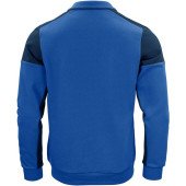 Двоколірний лонгслів поло Printer Polosweater, колір темно-синій - 22620605360XS