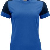 Двоколірна футболка жіноча Printer Prime T, колір темно-синій - 22640315360XS