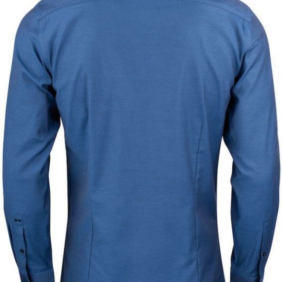 Сорочка чоловіча JH&Frost Purple Bow 142 Regular Fit, колір синій - 2914201556S