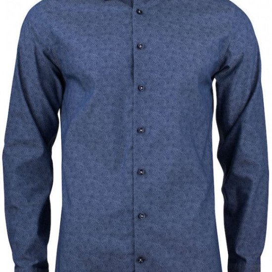 Сорочка чоловіча JH&Frost Purple Bow 143 Slim Fit, колір синій - 2914302551XS