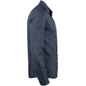 Сорочка чоловіча з візерунком пейслі JH&Frost Indigo Bow 37 Regular Fit, колір синій - 2903701601S