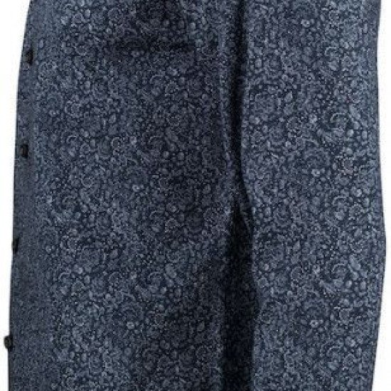 Сорочка чоловіча з візерунком пейслі JH&Frost Indigo Bow 37 Regular Fit, колір синій - 2903701601S