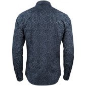 Сорочка чоловіча з візерунком пейслі JH&Frost Indigo Bow 37 Slim Fit, колір синій - 2903702601XS