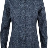 Сорочка жіноча з візерунком пейслі JH&Frost Indigo Bow 37, колір синій - 2903703601XS