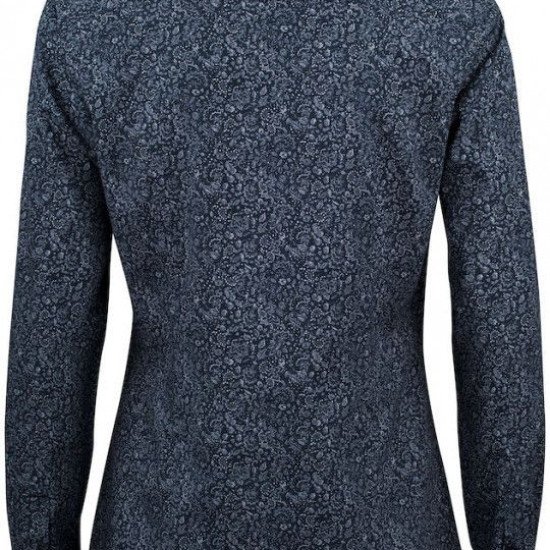 Сорочка жіноча з візерунком пейслі JH&Frost Indigo Bow 37, колір синій - 2903703601XS