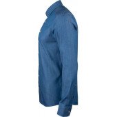 Сорочка чоловіча JH&Frost Indigo Bow 130 Regular Fit, колір синій - 2913001550S