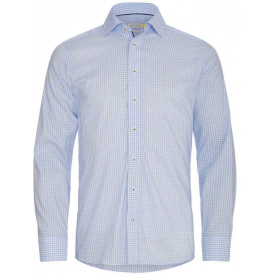 Сорочка чоловіча JH&Frost Yellow Bow 53 Slim Fit, колір блакитний - 2905302501XS