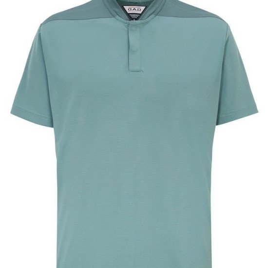 Футболка поло чоловіча D.A.D Bendigo, колір запорошений зелений - 134046366M