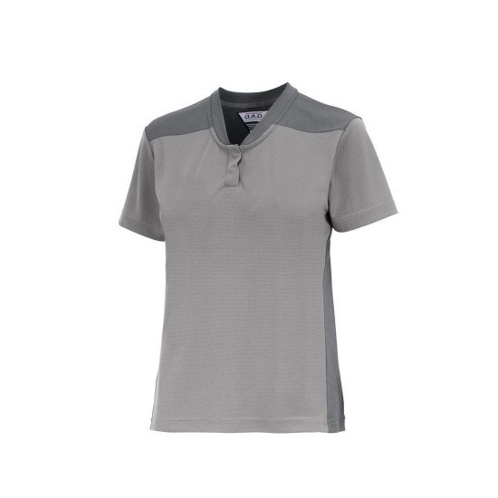 Футболка поло жіноча D.A.D Bendigo, колір темно-сірий - 134047300M