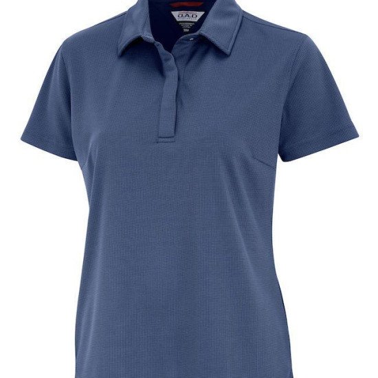 Футболка поло жіноча D.A.D Hillstone, колір пиловий синій - 134059859XL